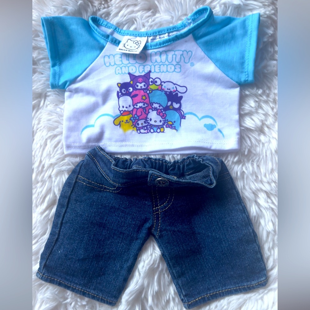 Build A Bear Hello kitty and friends outfit NWOT